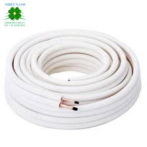 Ống đồng Thái Lan LHCT bảo ôn, cách nhiệt D6/12 dày 0.7mm (từ 2 HP)